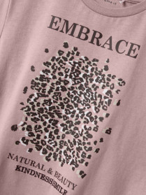 NAME IT T-shirt Lisemarie Burnished Lilac